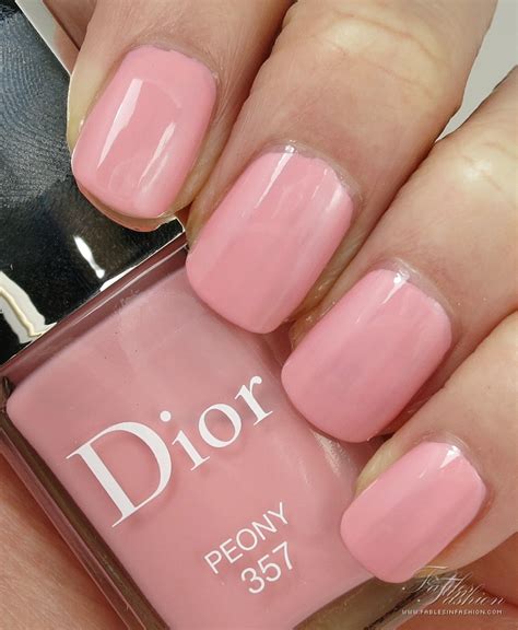 dior nail polish charm|Dior peony nail polish.